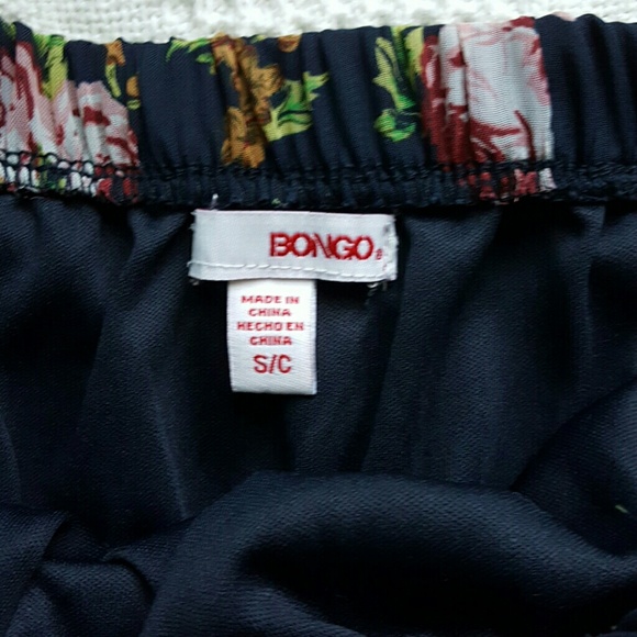 BONGO Floral Dress with belt - Picture 4 of 5